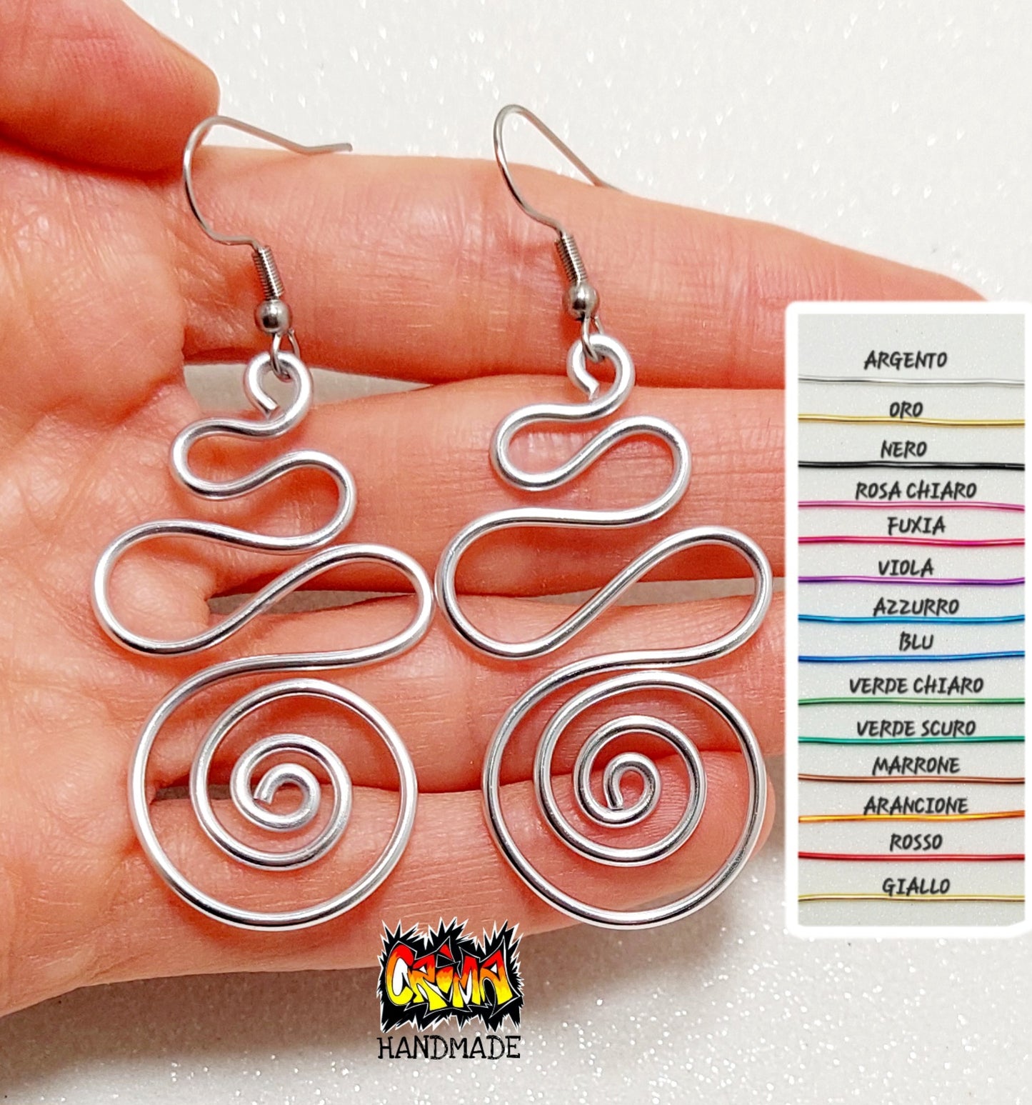 ORECCHINI SPIRALE